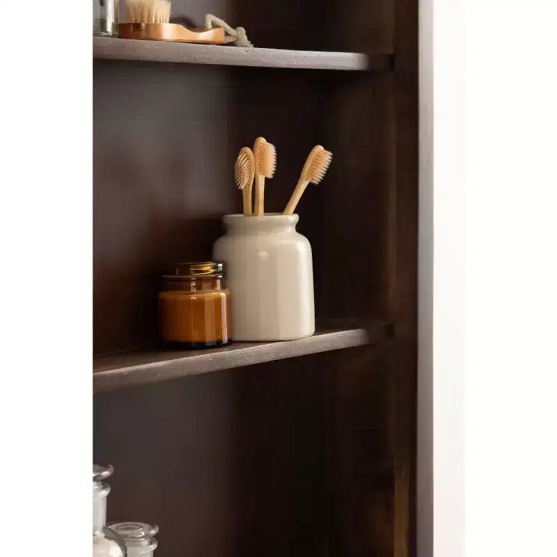 Kate & Laurel All Things Decor Meuble-lavabo Mezzeta 20"x30" avec miroir, marron