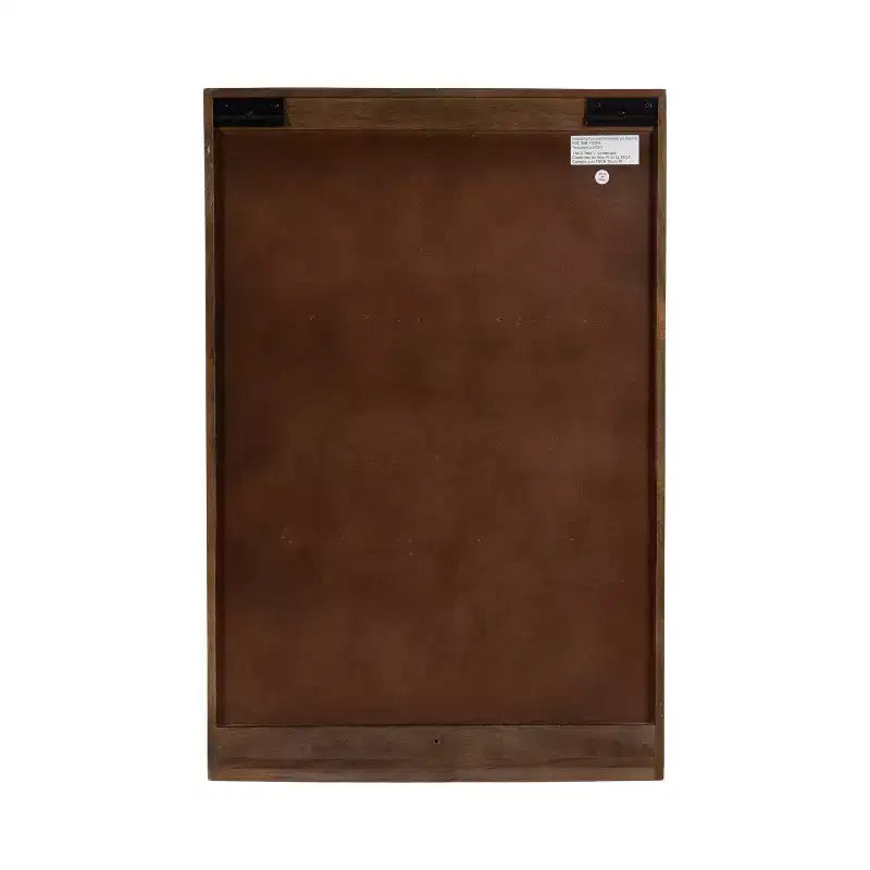 Kate & Laurel All Things Decor Meuble-lavabo Mezzeta 20"x30" avec miroir, marron