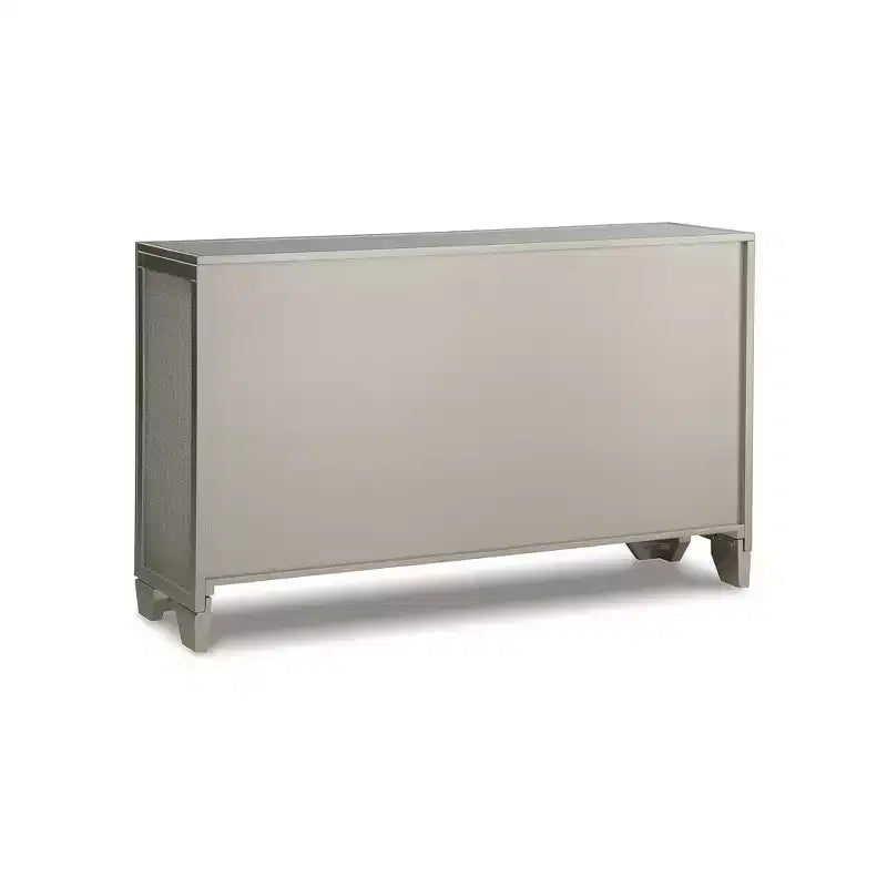 Meuble d'appoint contemporain Chaseton couleur champagne