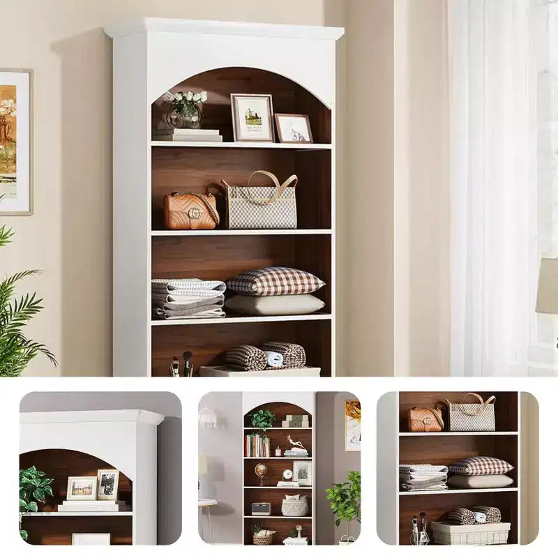 Étagère de Rangement Multifonctionnelle Moderne pour Salon Chambre Bureau Salle de Classe