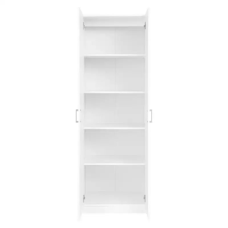 Meuble autoportant en bois à 4 étagères de 61 cm (24 po) de largeur x 180 cm (71 po) de hauteur x 30,5 cm (12 po) de profondeur