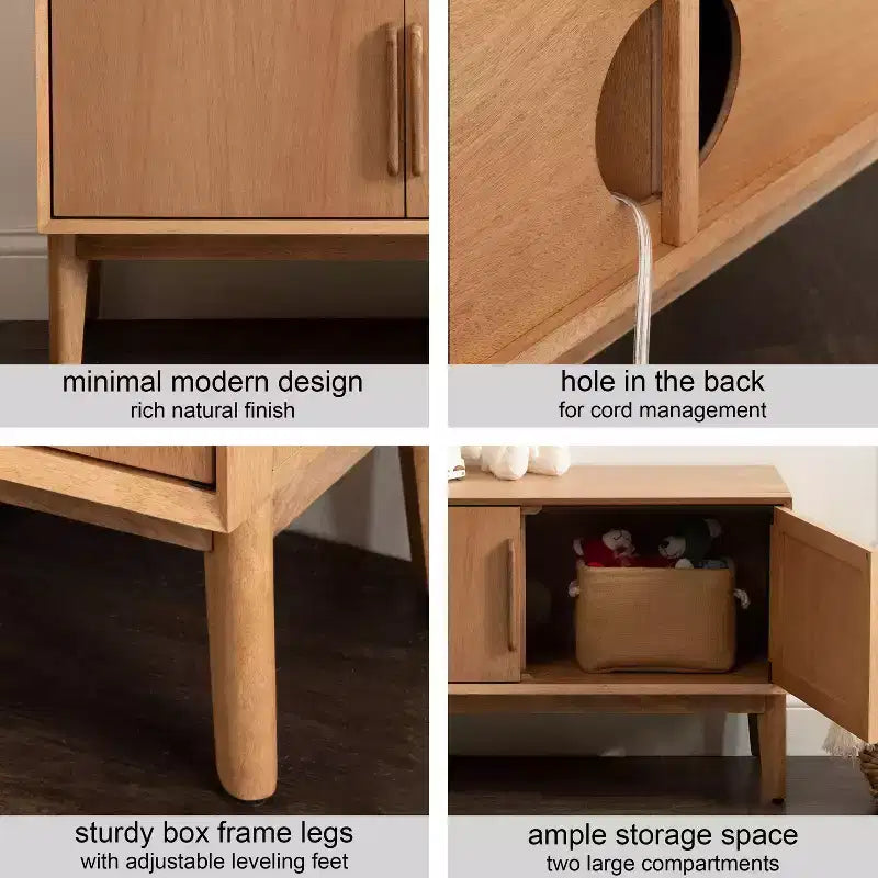 Meuble TV en bois McCutcheon