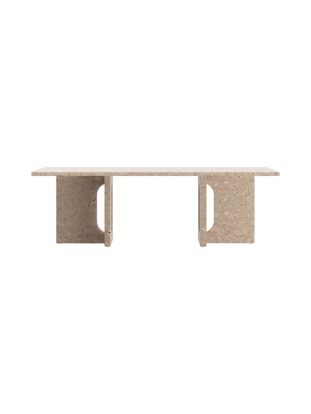Table basse scandinave en marbre et pierre avec plateau en pierre naturelle pour salon