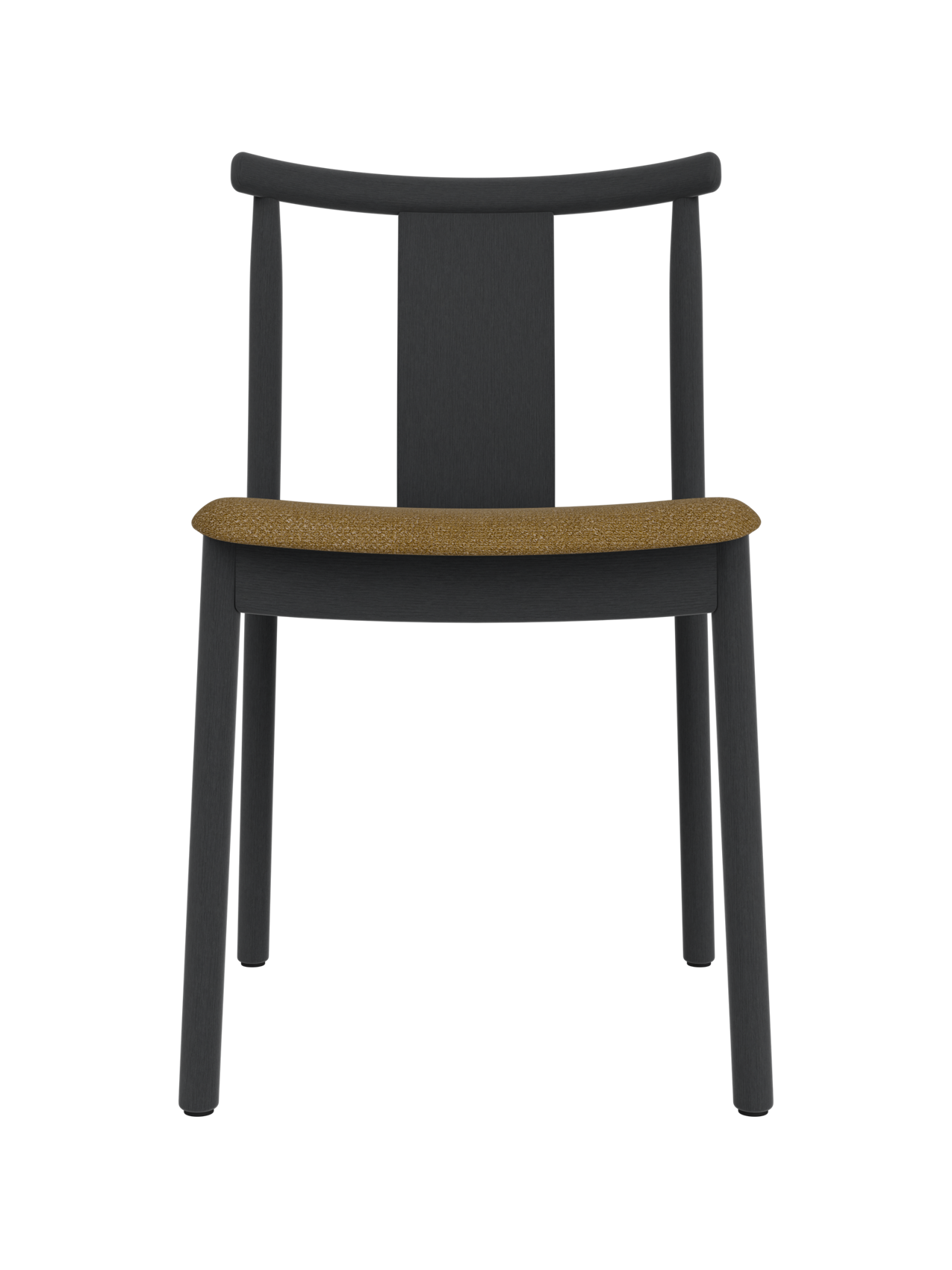 Chaise de salle à manger scandinave en bois massif, fabriquée selon les techniques tradition traditionnelles de menuiserie, pour la salle à manger.
