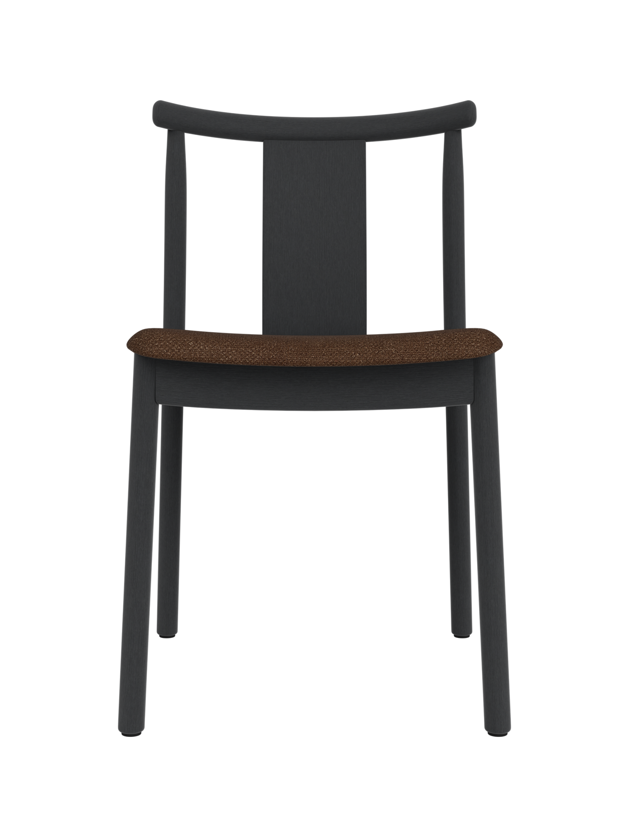 Chaise de salle à manger scandinave en bois massif, fabriquée selon les techniques tradition traditionnelles de menuiserie, pour la salle à manger.