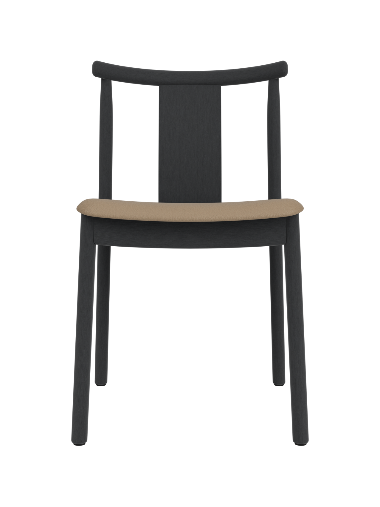Chaise de salle à manger scandinave en bois massif, fabriquée selon les techniques tradition traditionnelles de menuiserie, pour la salle à manger.
