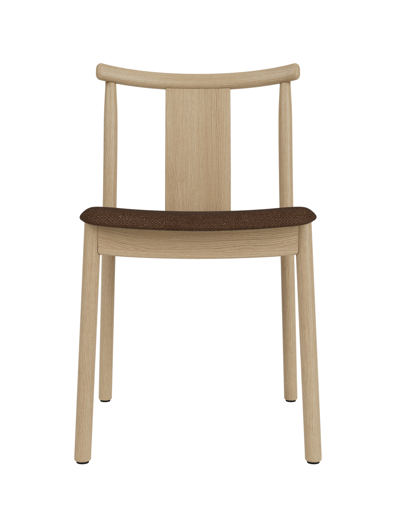 Chaise de salle à manger scandinave en bois massif, fabriquée selon les techniques tradition traditionnelles de menuiserie, pour la salle à manger.