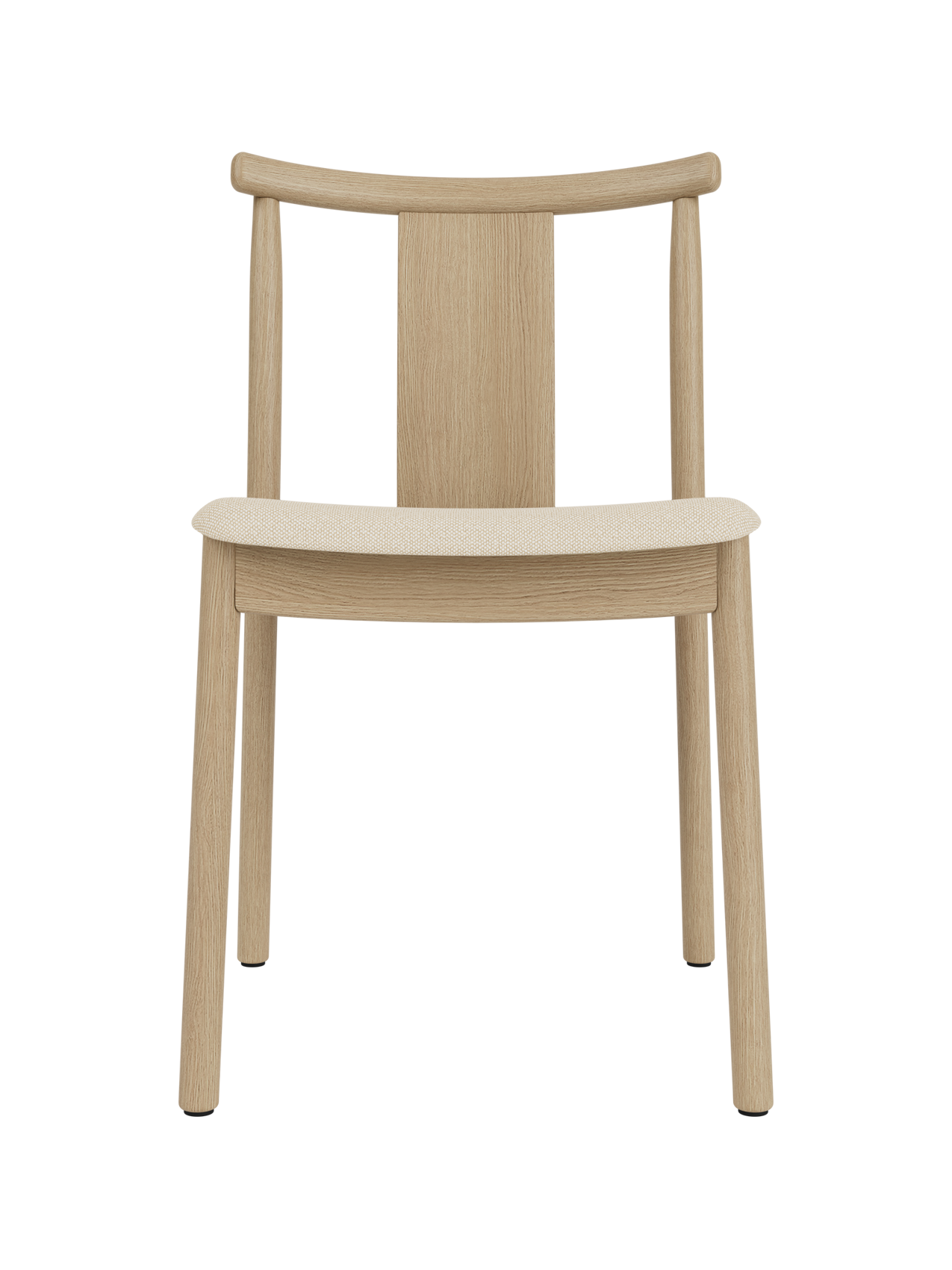 Chaise de salle à manger scandinave en bois massif, fabriquée selon les techniques tradition traditionnelles de menuiserie, pour la salle à manger.