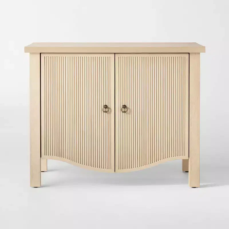 Armoire basse 2 portes Elder Naturel - ™ conçue avec