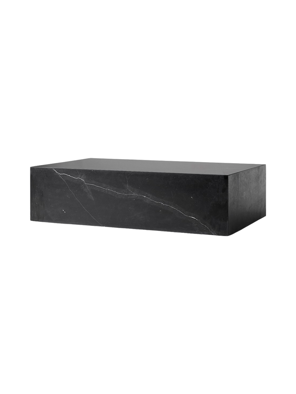 Table basse salon et couloir en marbre et pierre, design minimaliste avec piètement discret