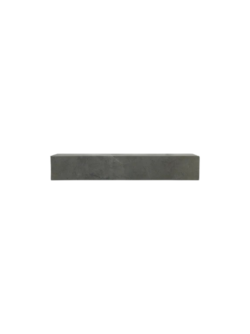 Étagère murale minimaliste en marbre et pierre avec affichage horizontal ou vertical pour le salon et le couloir
