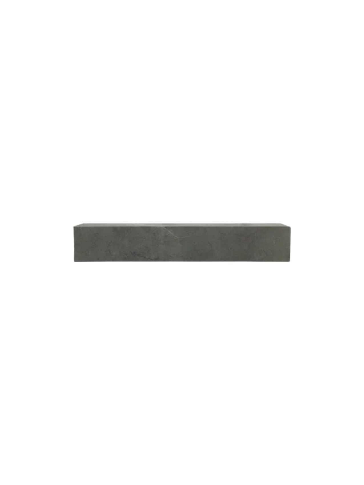 Étagère murale minimaliste en marbre et pierre avec affichage horizontal ou vertical pour le salon et le couloir