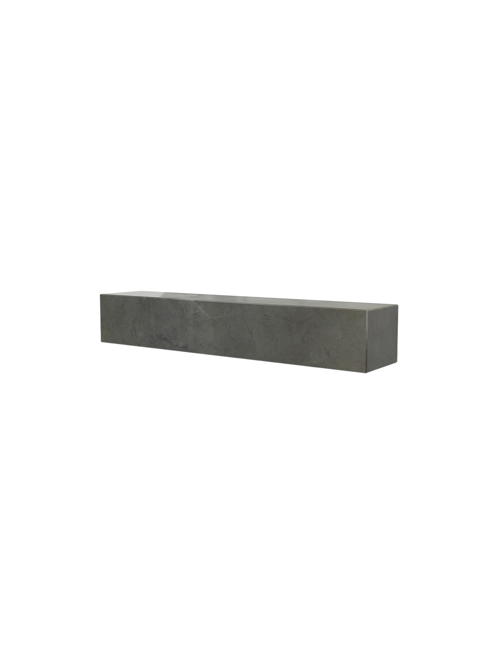 Étagère murale minimaliste en marbre et pierre avec affichage horizontal ou vertical pour le salon et le couloir