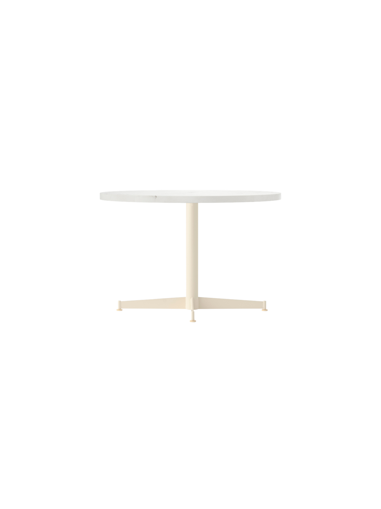 Table basse moderne en marbre et céramique avec pied fin pour salon intérieur et extérieur