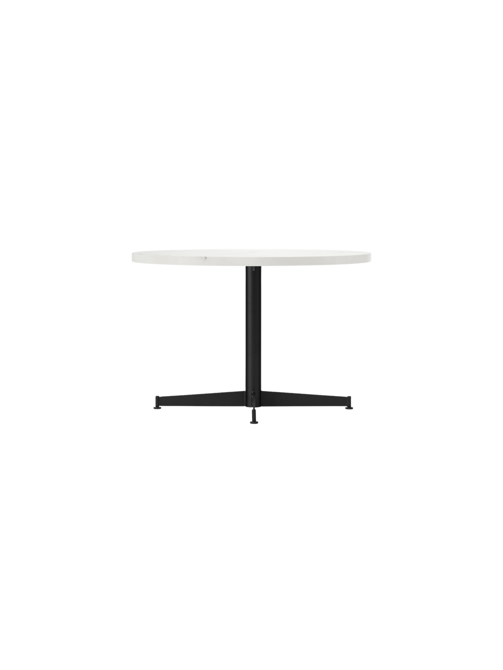 Table basse moderne en marbre et céramique avec pied fin pour salon intérieur et extérieur