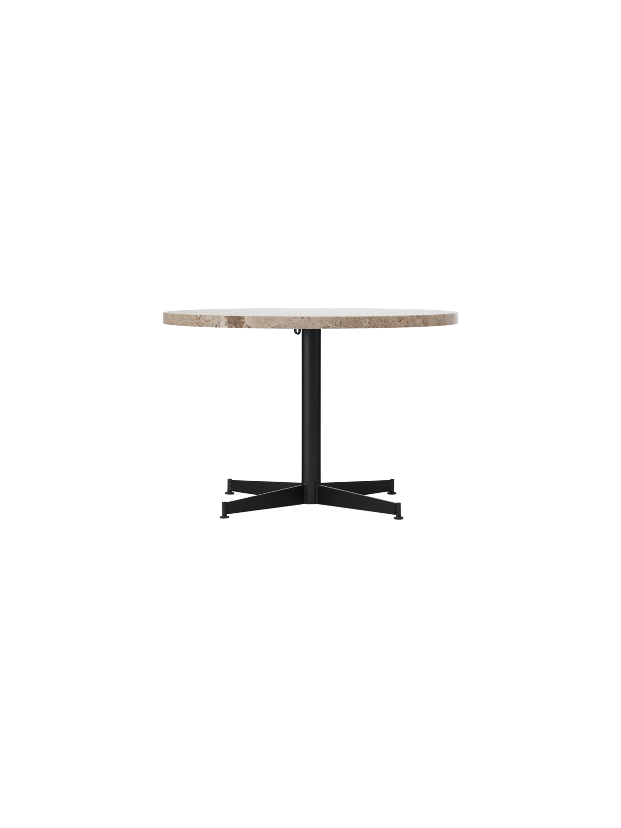 Table basse moderne en marbre et céramique avec pied fin pour salon intérieur et extérieur
