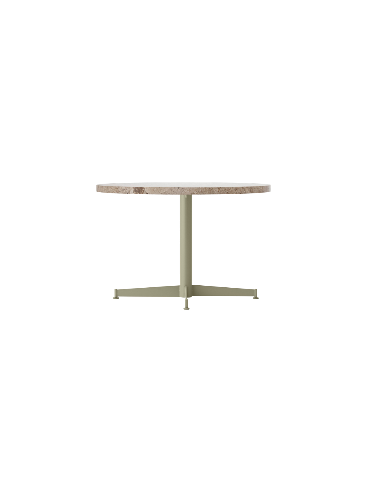 Table basse moderne en marbre et céramique avec pied fin pour salon intérieur et extérieur