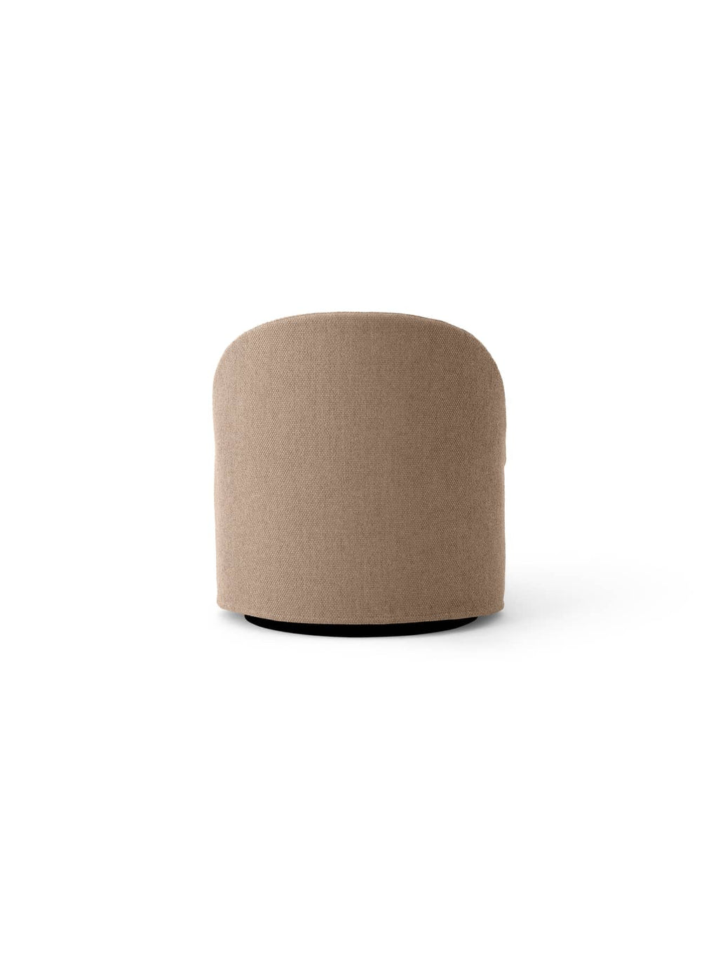 Fauteuil pivotant contemporain en bouclette de coton avec housse lavable pour salon