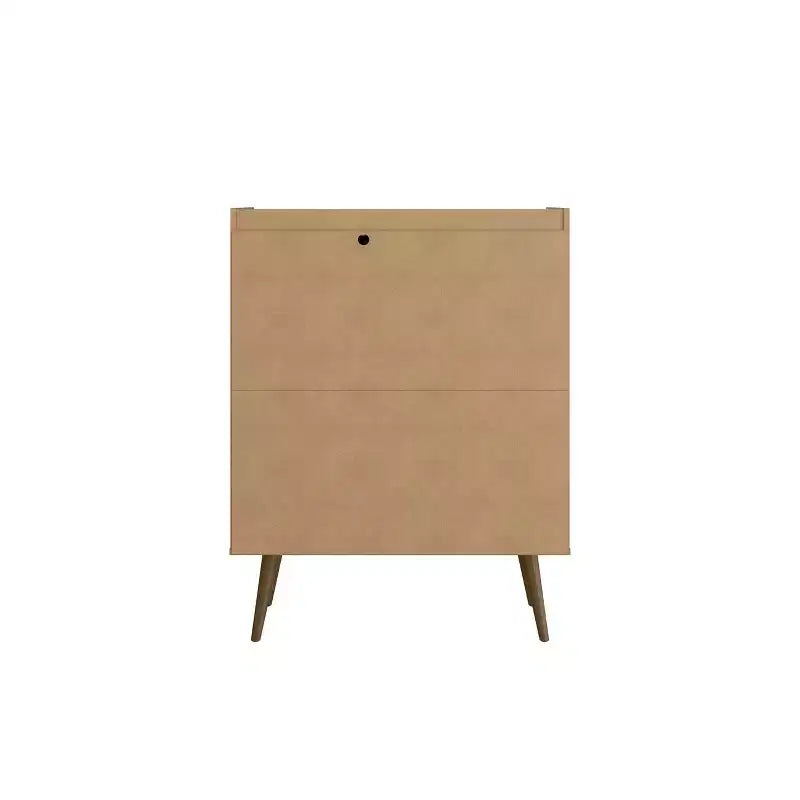 45,5 Bogart Armoire d'appoint 4 étagères de style Mid-Century Modern -
