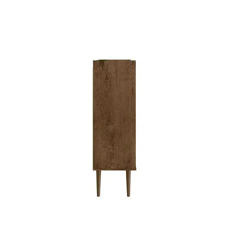 45,5 Bogart Armoire d'appoint 4 étagères de style Mid-Century Modern -