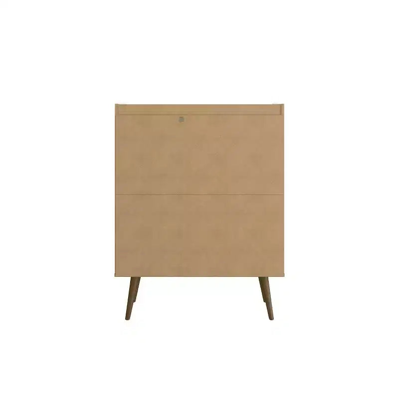 45,5 Bogart Armoire d'appoint 4 étagères de style Mid-Century Modern -