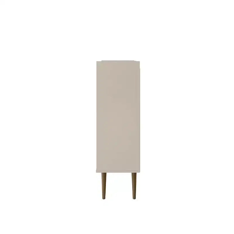45,5 Bogart Armoire d'appoint 4 étagères de style Mid-Century Modern -