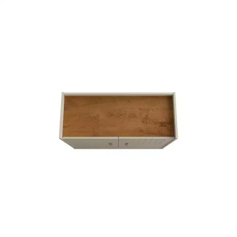 45,5 Bogart Armoire d'appoint 4 étagères de style Mid-Century Modern -