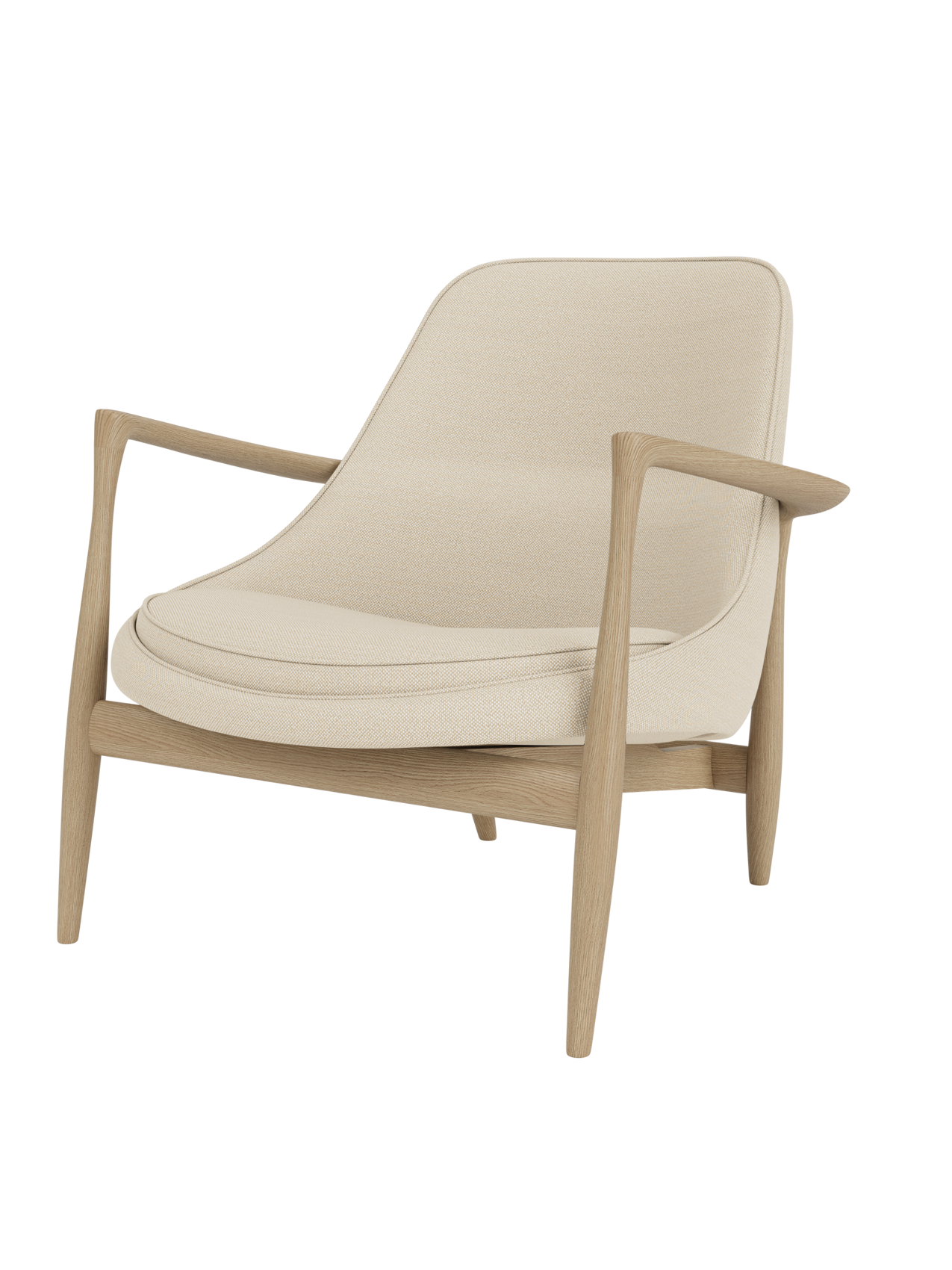 Fauteuil de salon en cuir avec accoudoirs sculptés pour le salon