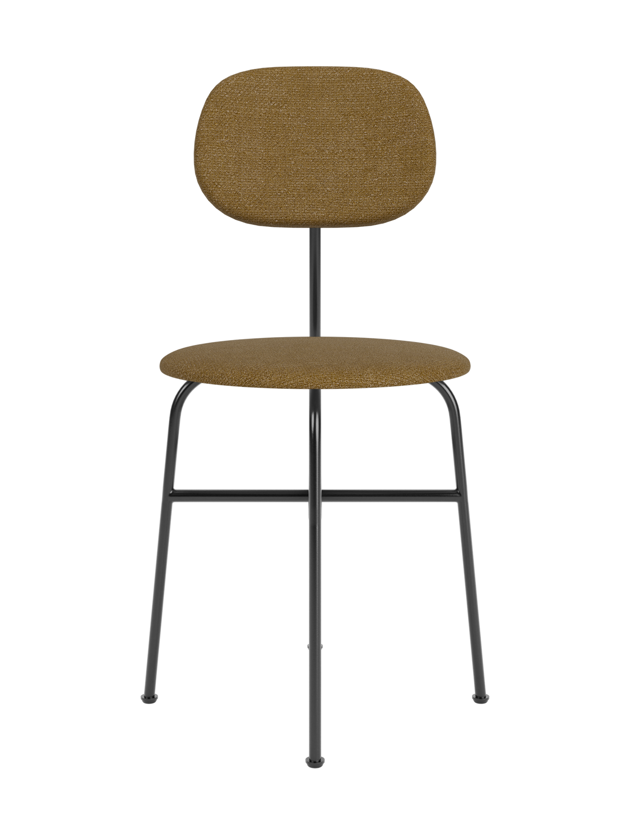 Chaise de salle à manger contemporaine entièrement rembourrée Plus avec design confort premium pour la salle à manger