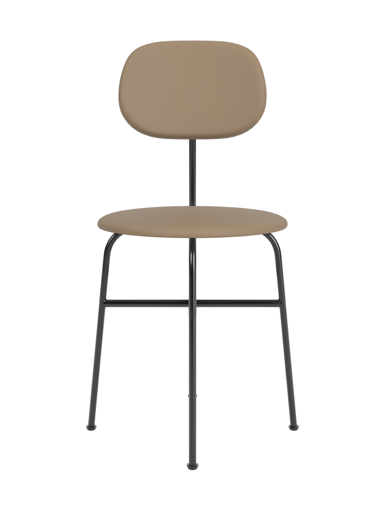 Chaise de salle à manger contemporaine entièrement rembourrée Plus avec design confort premium pour la salle à manger