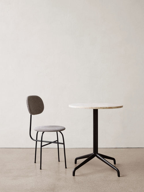 Chaise de salle à manger contemporaine entièrement rembourrée Plus avec design confort premium pour la salle à manger