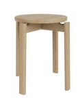 Tabouret en Chêne Scandinave Empilable à Monter Soi-même pour Salon et Chambre à Coucher