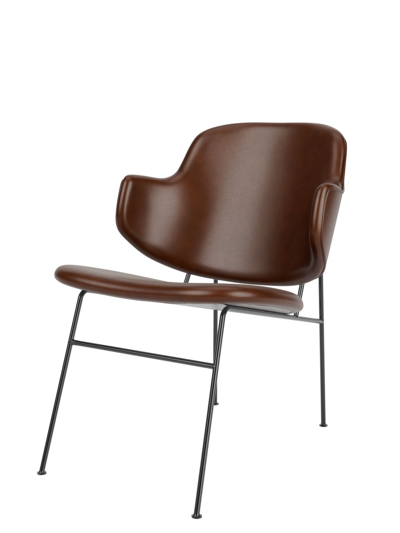Fauteuil lounge entièrement rembourré avec assise profonde et basse pour salon et couloir