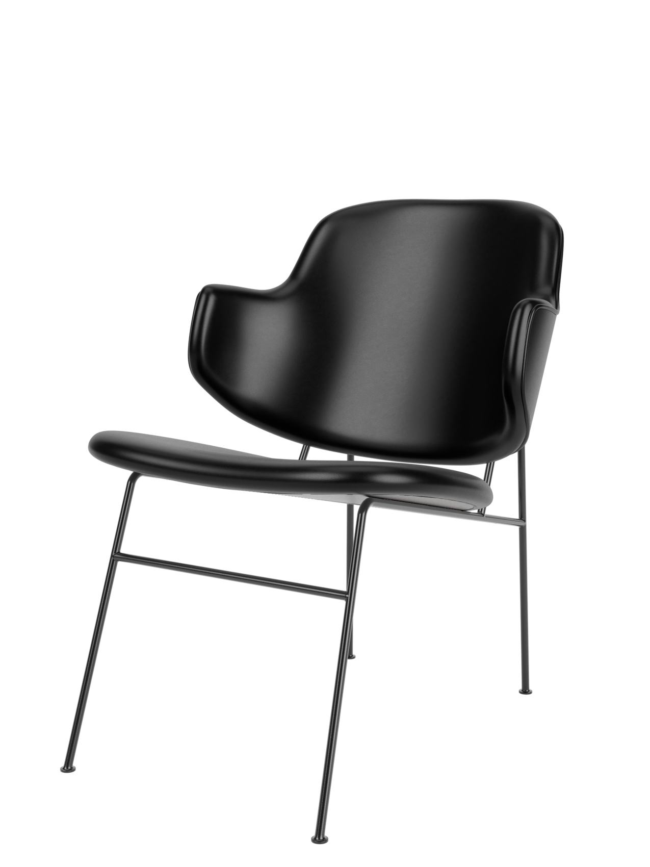 Fauteuil lounge entièrement rembourré avec assise profonde et basse pour salon et couloir